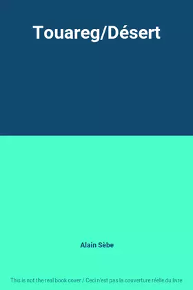 Couverture du produit · Touareg/Désert