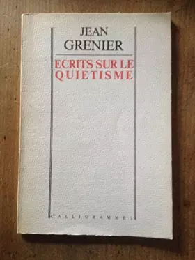 Couverture du produit · Ecrits sur le quietisme