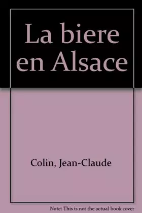 Couverture du produit · La Bière en Alsace