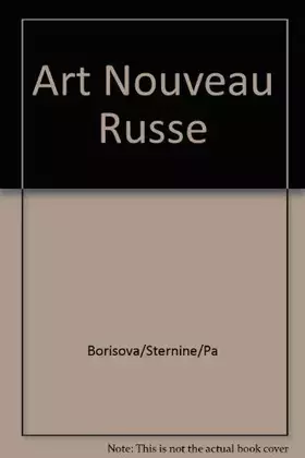 Couverture du produit · Art nouveau russe