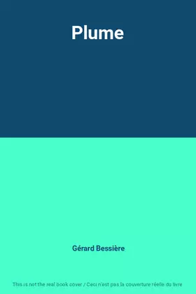 Couverture du produit · Plume