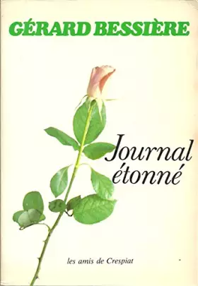 Couverture du produit · Journal etonne