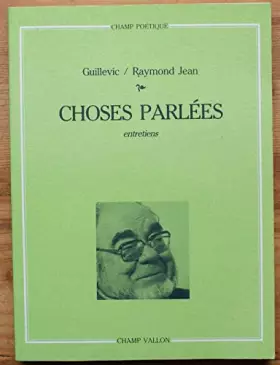 Couverture du produit · Choses parlees