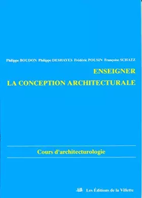 Couverture du produit · Enseigner la conception architecturale