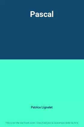 Couverture du produit · Pascal
