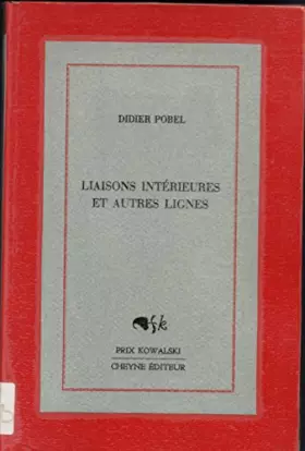 Couverture du produit · Liaisons intérieures et autres lignes