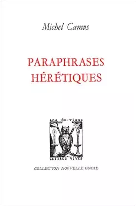 Couverture du produit · Paraphrases hérétiques