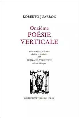 Couverture du produit · Onzième poésie verticale