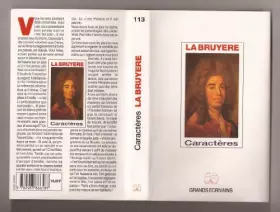 Couverture du produit · Caractères - La Bruyère