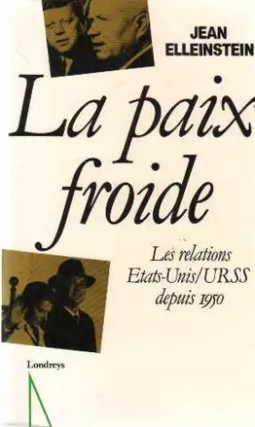 Couverture du produit · La paix froide