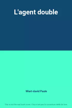 Couverture du produit · L'agent double