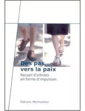 Couverture du produit · Des pas vers la paix