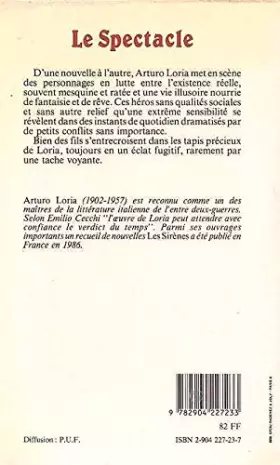 Couverture du produit · Le Spectacle