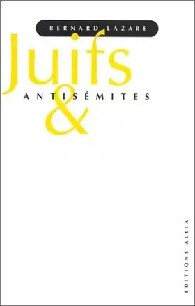 Couverture du produit · Juifs et antisémites
