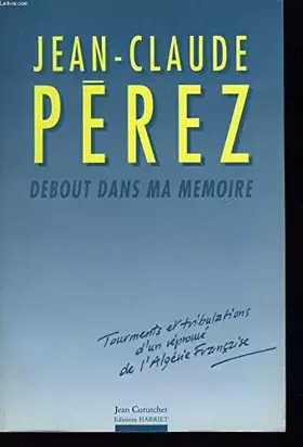 Couverture du produit · DEBOUT DANS MA MEMOIRE