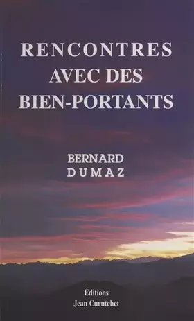Couverture du produit · Rencontres avec des bien-portants