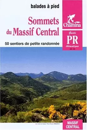 Couverture du produit · Sommets du Massif Central