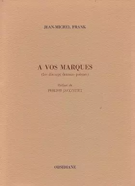 Couverture du produit · A vos marques !