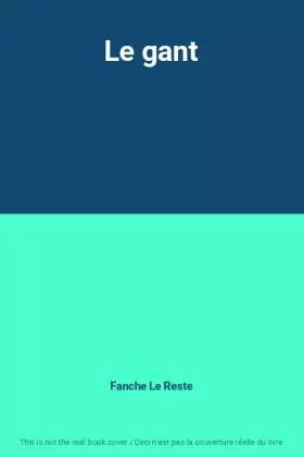 Couverture du produit · Le gant