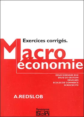Couverture du produit · Macroéconomie : Exercices corrigés