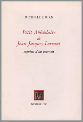 Couverture du produit · Petit abécédaire de Jean-Jacques Lerrant