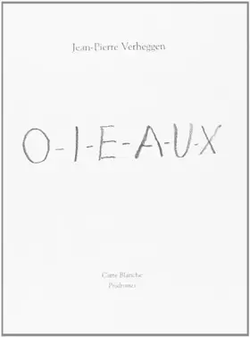 Couverture du produit · O-I-E-A-U-X (Prodromes)