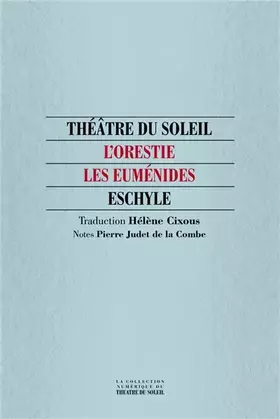 Couverture du produit · L'Orestie : Les Euménides