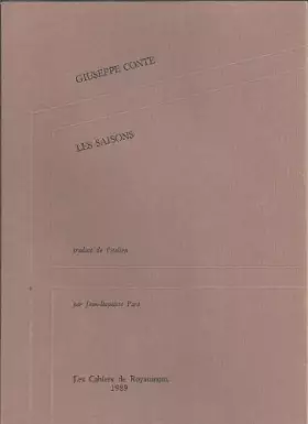 Couverture du produit · Les Saisons