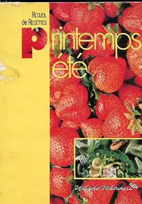 Couverture du produit · RECUEIL DE RECETTES PRINTEMPS - ETE
