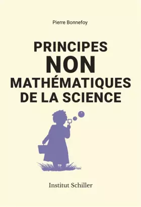 Couverture du produit · Principes non-mathématiques de la science