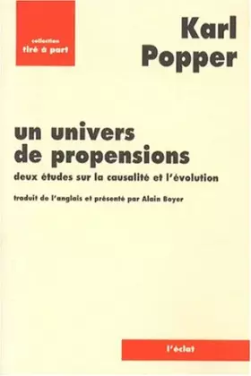 Couverture du produit · Un Univers de propensions