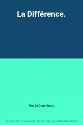 Couverture du produit · La Différence.