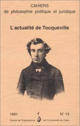 Couverture du produit · L'Actualité de Tocqueville