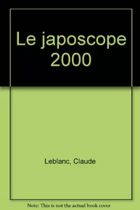 Couverture du produit · Le Japoscope, 2000