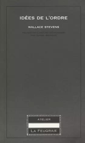 Couverture du produit · Idées de l'ordre