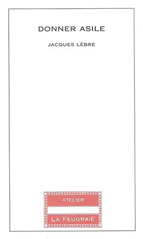 Couverture du produit · Donner Asile