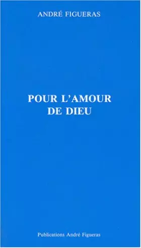 Couverture du produit · Pour l'amour de Dieu