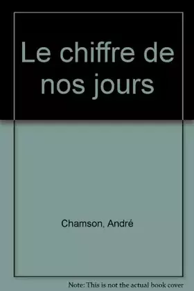Couverture du produit · Le chiffre de nos jours