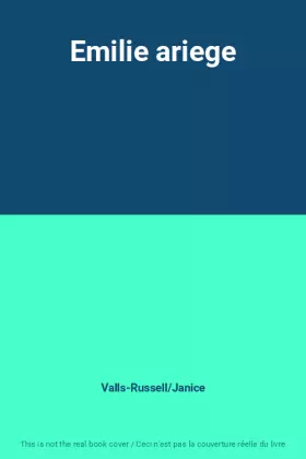 Couverture du produit · Emilie ariege