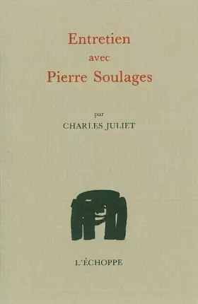 Couverture du produit · Entretien Avec Pïerre Soulages