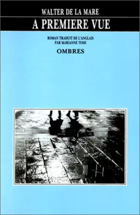 Couverture du produit · A première vue