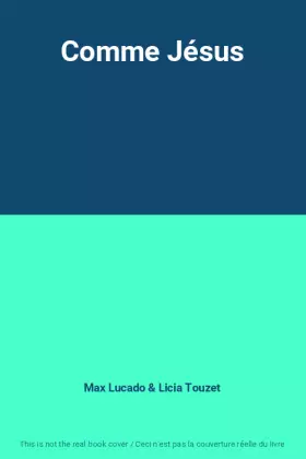 Couverture du produit · Comme Jésus