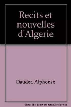 Couverture du produit · Récits et nouvelles d'Algérie