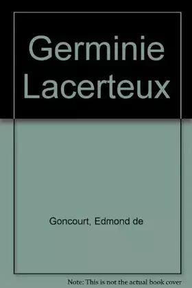 Couverture du produit · Germinie Lacerteux
