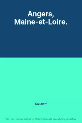 Couverture du produit · Angers, Maine-et-Loire.