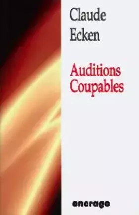 Couverture du produit · Auditions Coupables-