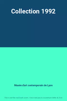 Couverture du produit · Collection 1992