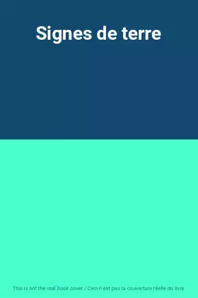 Couverture du produit · Signes de terre