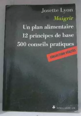 Couverture du produit · Maigrir