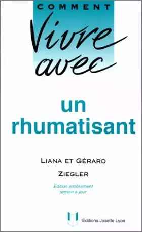 Couverture du produit · Comment vivre avec un rhumatisant